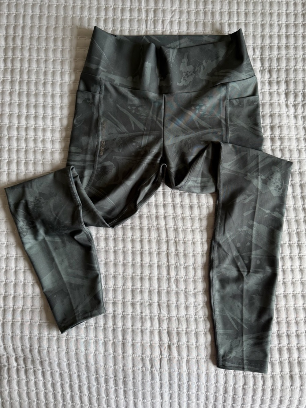 Womens High-Waist Pearl Izumi sage green NWT Active Tights SZ:L, NWT